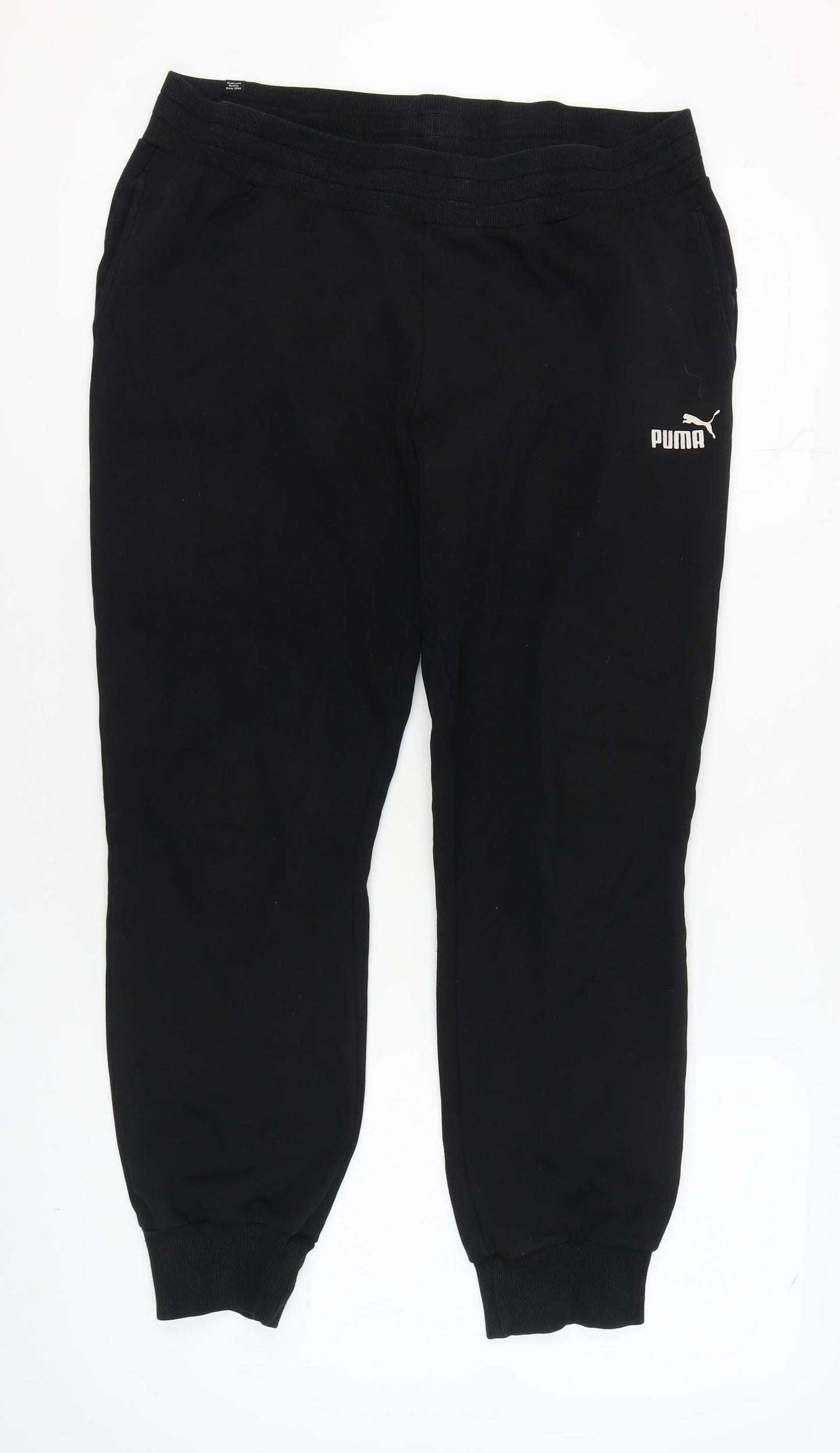 Puma Women's Black Jogger Trousers XL Activewear