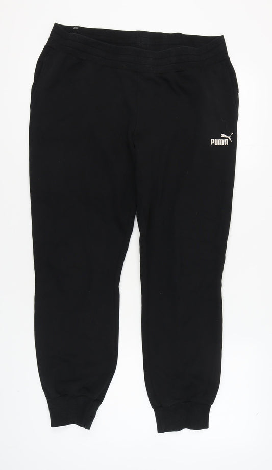 Puma Women's Black Jogger Trousers XL Activewear