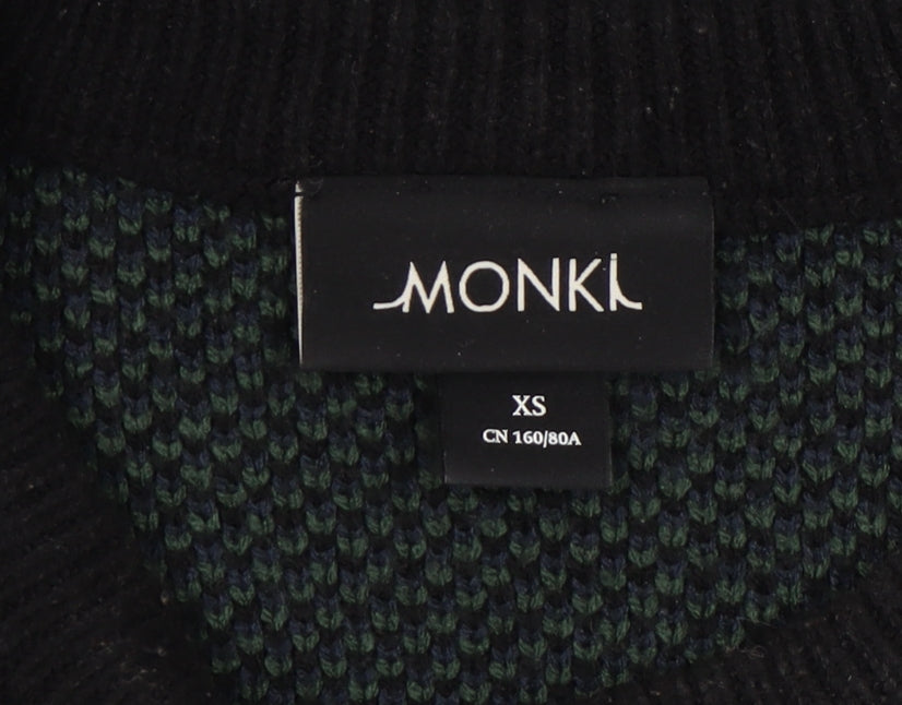 Womens UK Size XS Monki Multicoloured Pullover Jumper