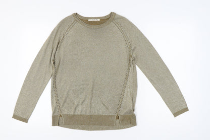 Womens UK Size 12 Betty Barclay Gold Pullover Jumper