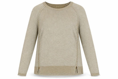 Womens UK Size 12 Betty Barclay Gold Pullover Jumper