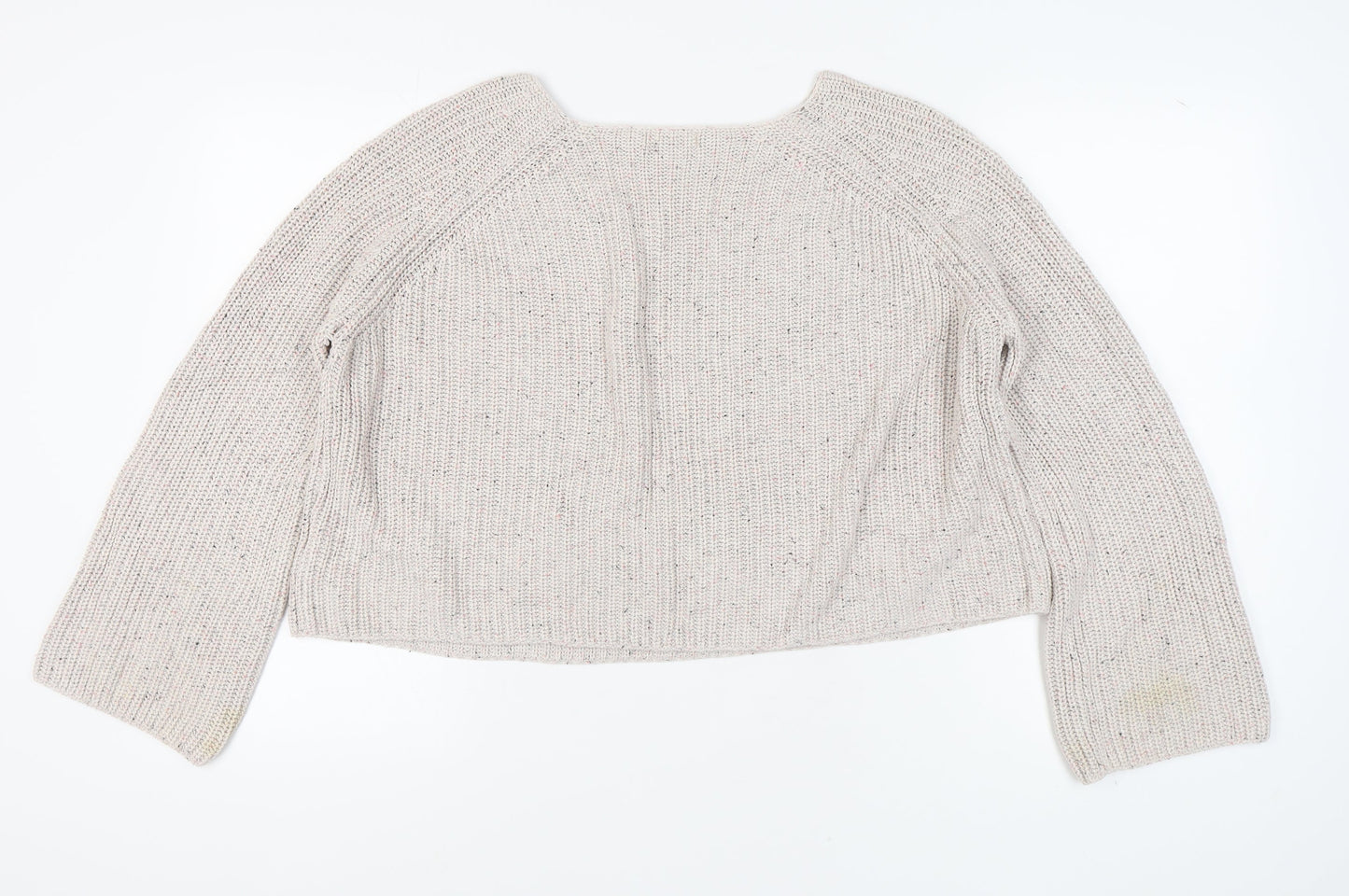 Womens UK Size M H&M Ivory Pullover Jumper