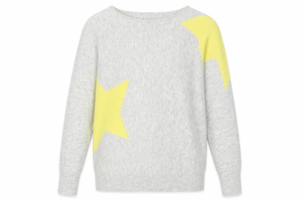 Womens UK Size M Monsoon Grey Pullover Jumper