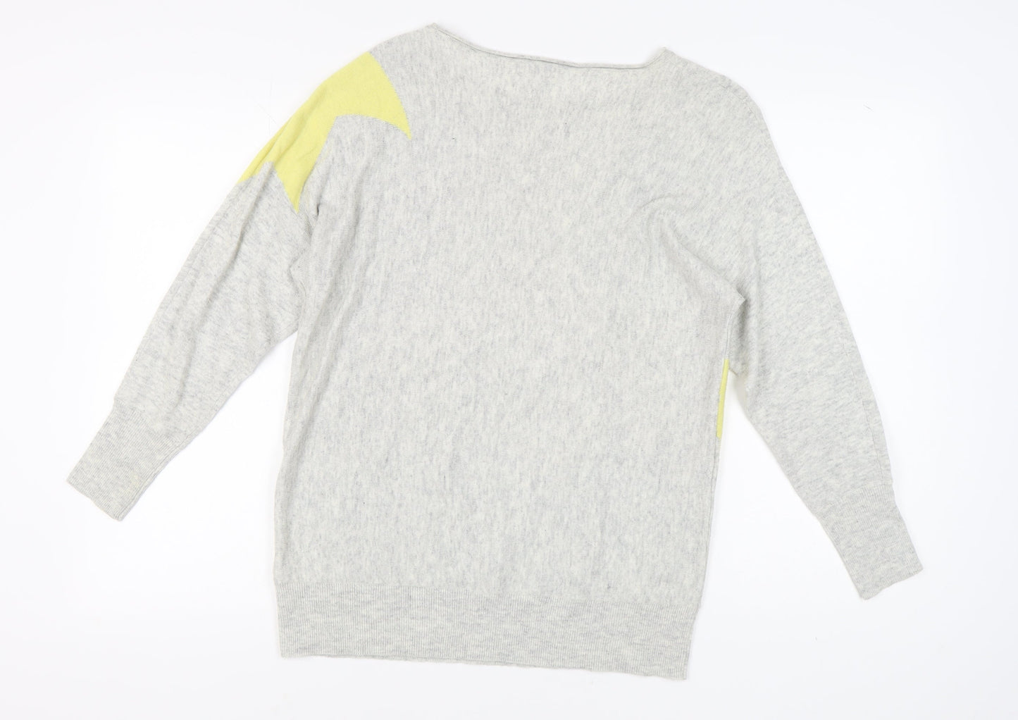 Womens UK Size M Monsoon Grey Pullover Jumper