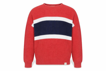 Mens UK Size XS Pull&Bear Red Pullover Jumper