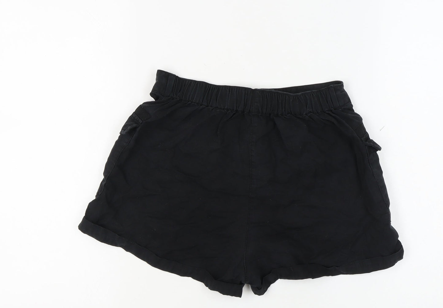River Island Women's Black Utility Shorts