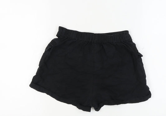 River Island Women's Black Utility Shorts