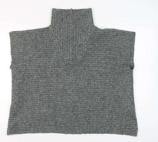 Womens UK Size S NEXT Grey Pullover Jumper