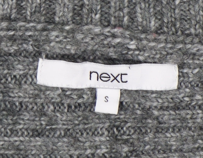 Womens UK Size S NEXT Grey Pullover Jumper