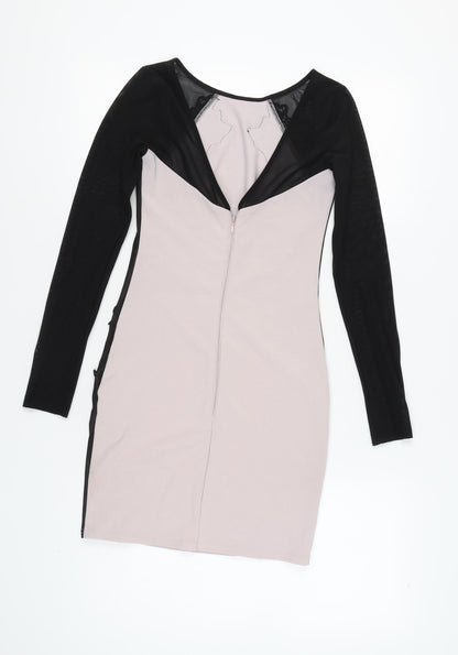 Feel America Women's Black Bodycon Party Dress - Size 8