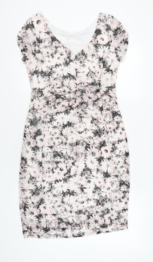 Roman Women's Multicoloured Sheath Dress Size 14