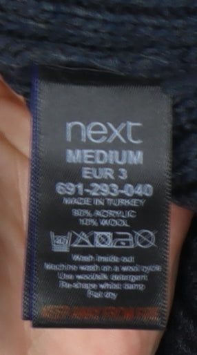 Next Women's Black Midi Sheath Knit Dress Size M