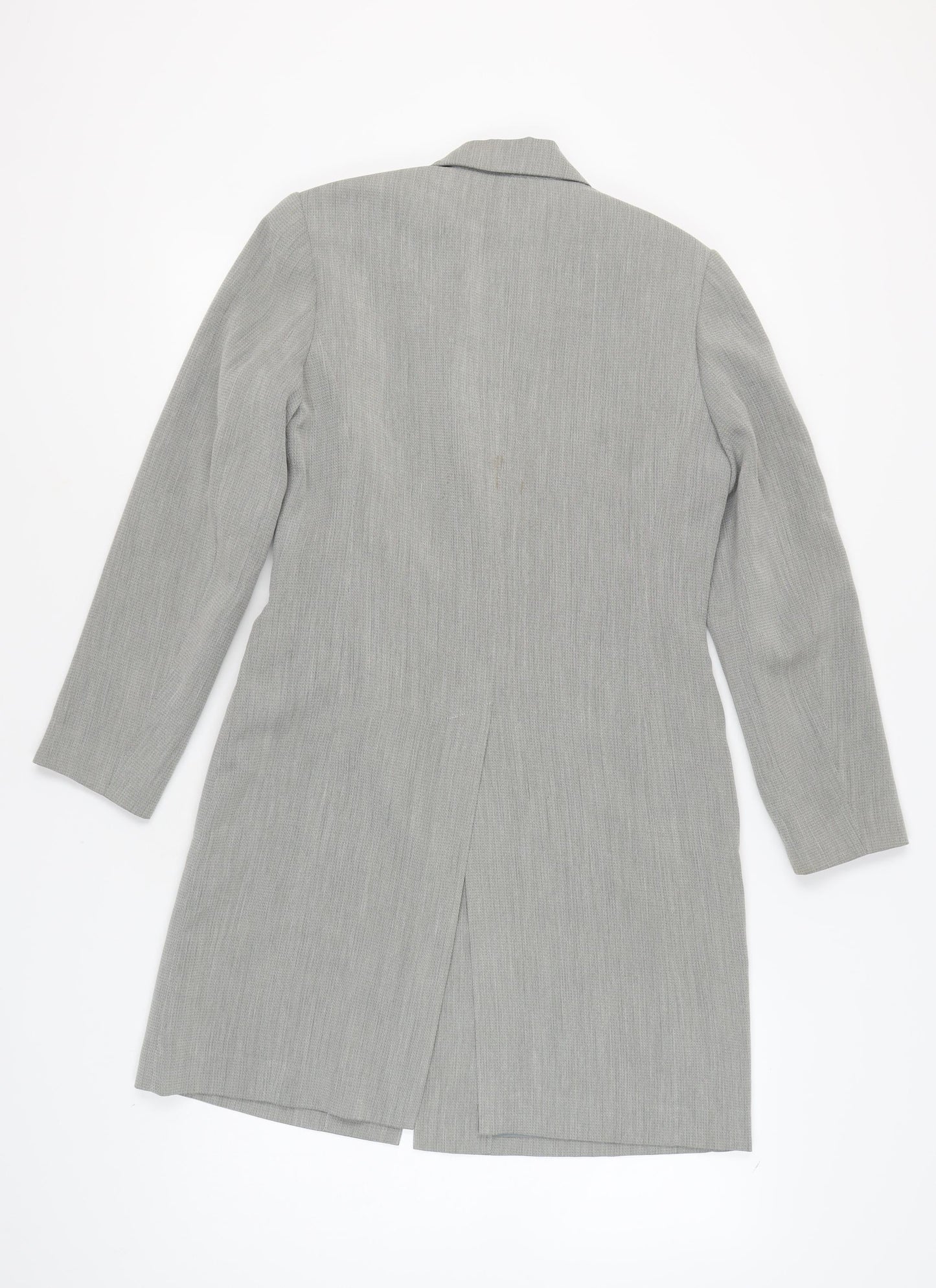 Next Women’s Grey Long Blazer Size 10