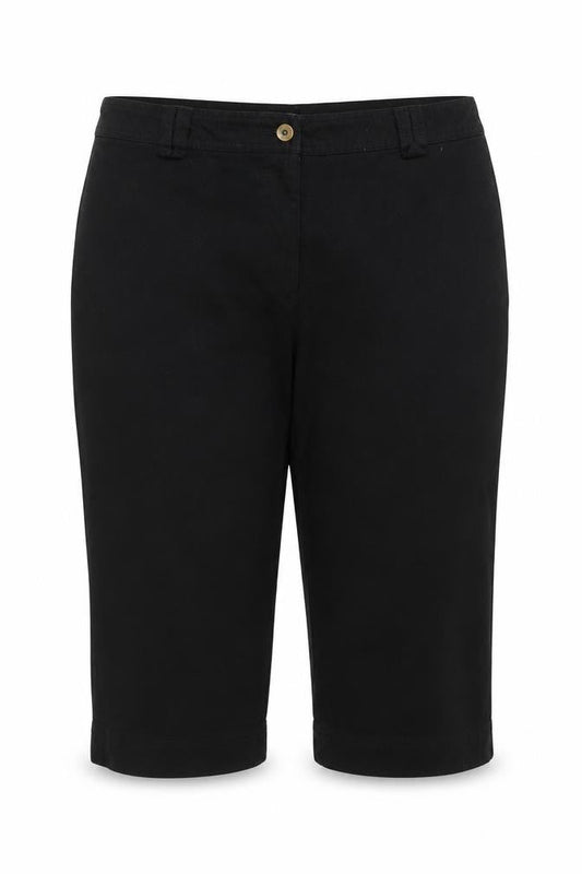 Bonmarché Women's Black Cropped Trousers, Size 14