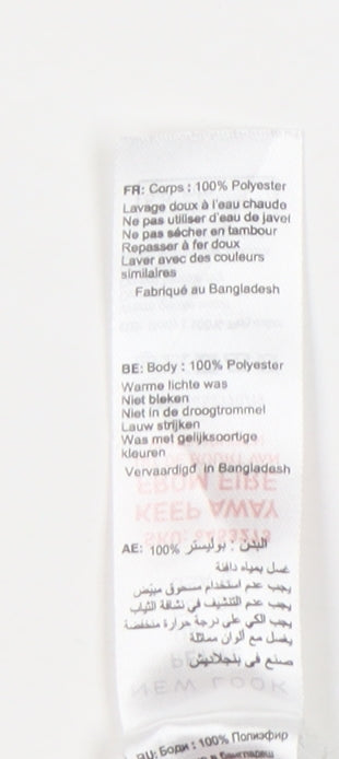 New Look Women's Petite Striped Button-Up Shirt