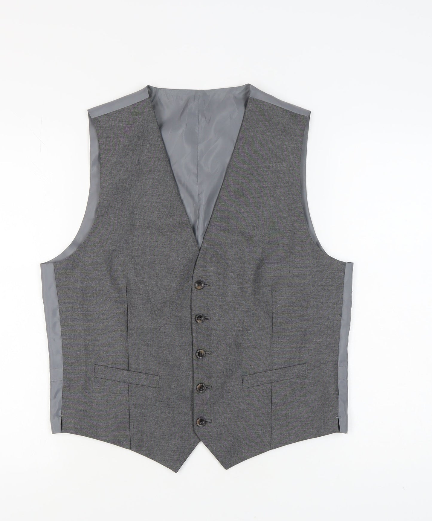 UK Size 38 Marks and Spencer  Grey Suit Waistcoat