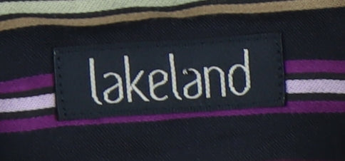 Lakeland Men's Large Multicoloured Striped Cotton Shirt