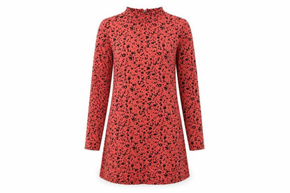 Marks and Spencer Women's Multicoloured Long Sleeve Dress
