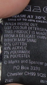 Womens UK Size 14 Marks and Spencer Multicoloured Cardigan Jumper