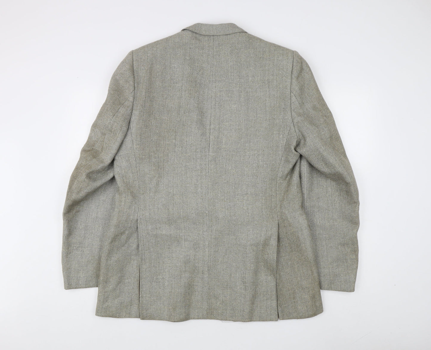 Mens UK Size 44 Brook Taverner Regular Grey Suit Jacket