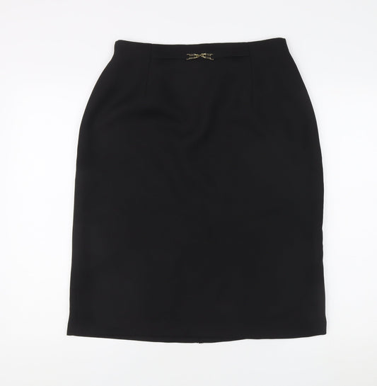 Bonmarché Women's Black Pencil Skirt Size 16 Workwear
