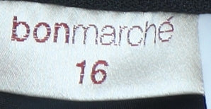 Bonmarché Women's Black Pencil Skirt Size 16 Workwear