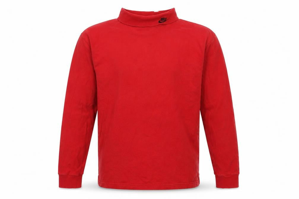 Mens UK Size L Nike Red Pullover Sweatshirt