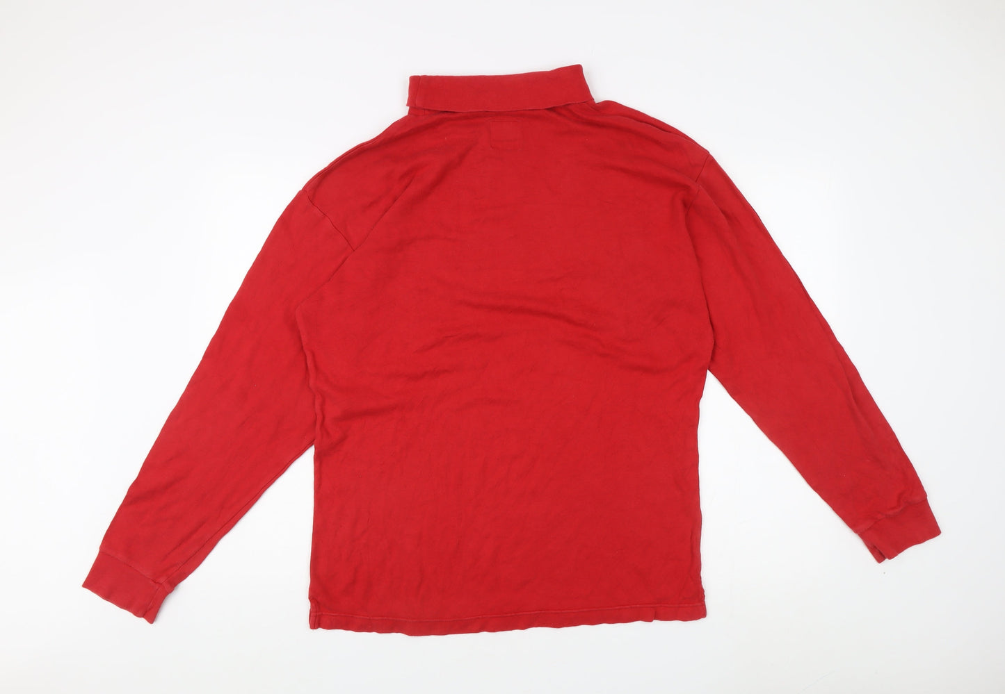 Mens UK Size L Nike Red Pullover Sweatshirt