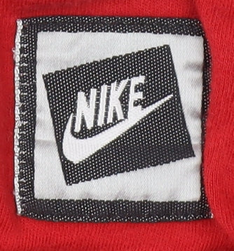 Mens UK Size L Nike Red Pullover Sweatshirt