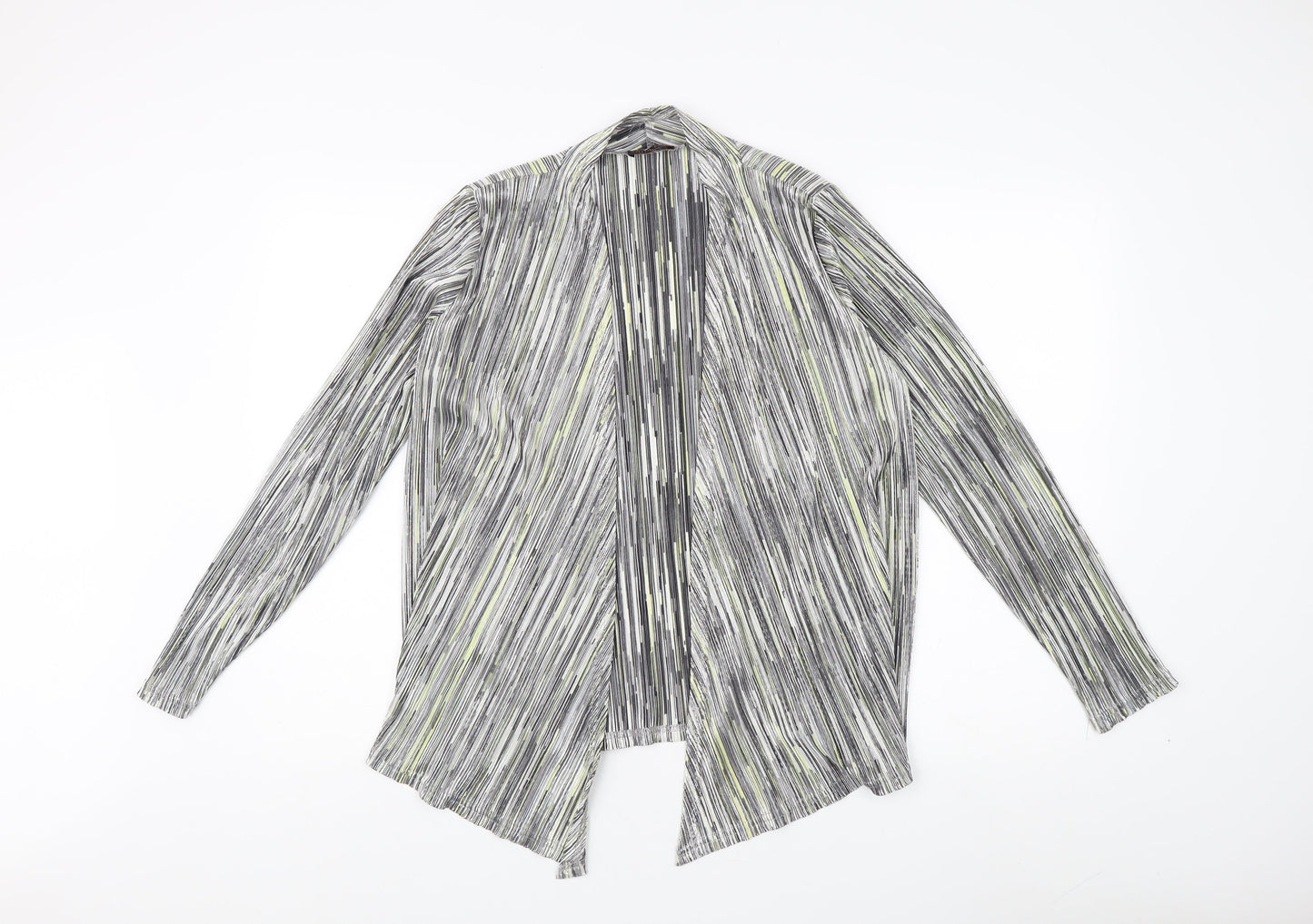 Anna Rose Women's Medium Black Striped Jacket