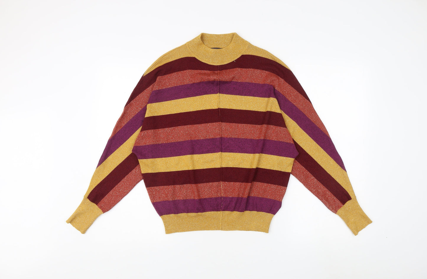 Womens UK Size S Marks and Spencer Multicoloured Pullover Jumper