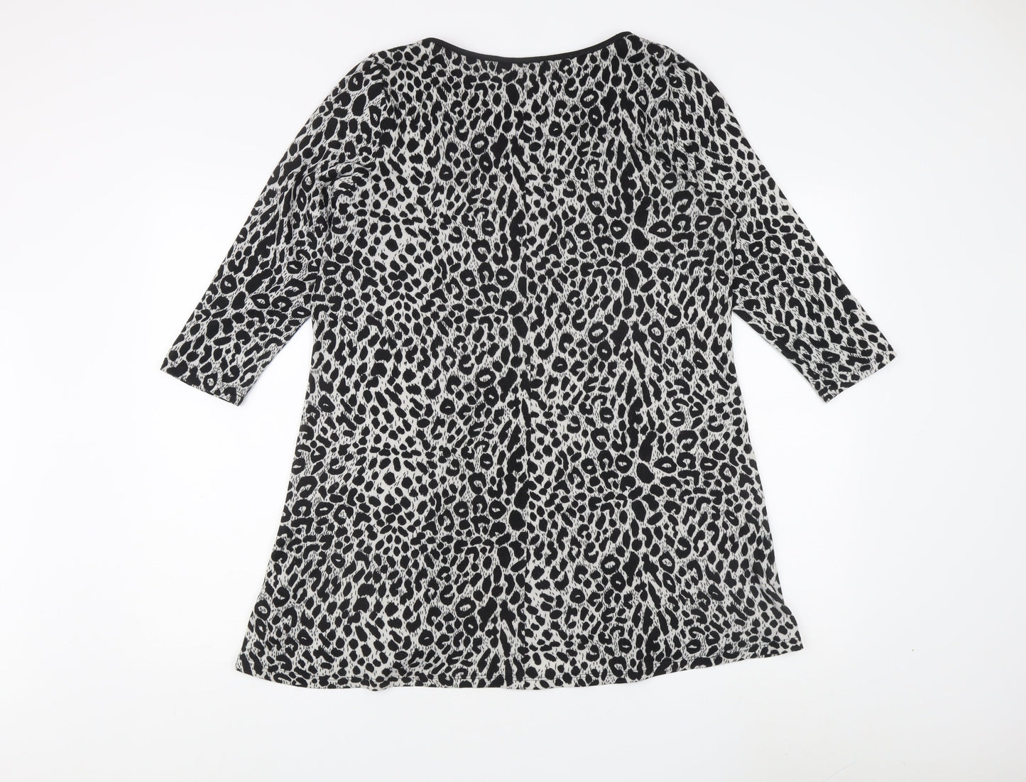 Womens UK Size 12 Marks and Spencer Multicoloured Basic Blouse