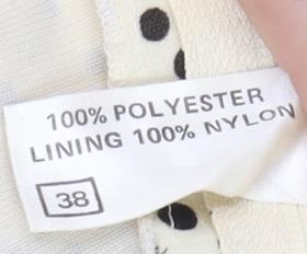 After Six Ivory Polka Dot Fit & Flare Dress Size 12