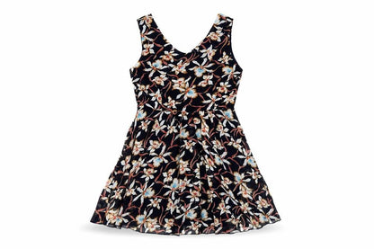 Jasmine Women's Multicoloured Floral A-Line Dress - Size 10