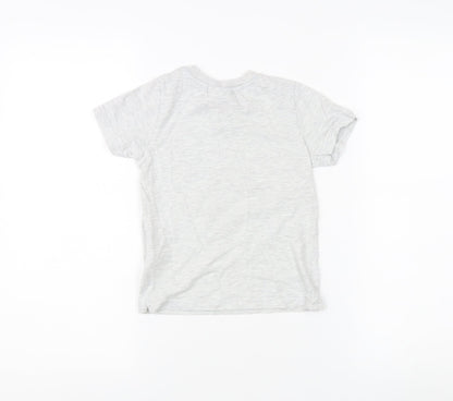 Marvel Boys Grey T-Shirt, Size 4-5 Years, Superhero Graphic