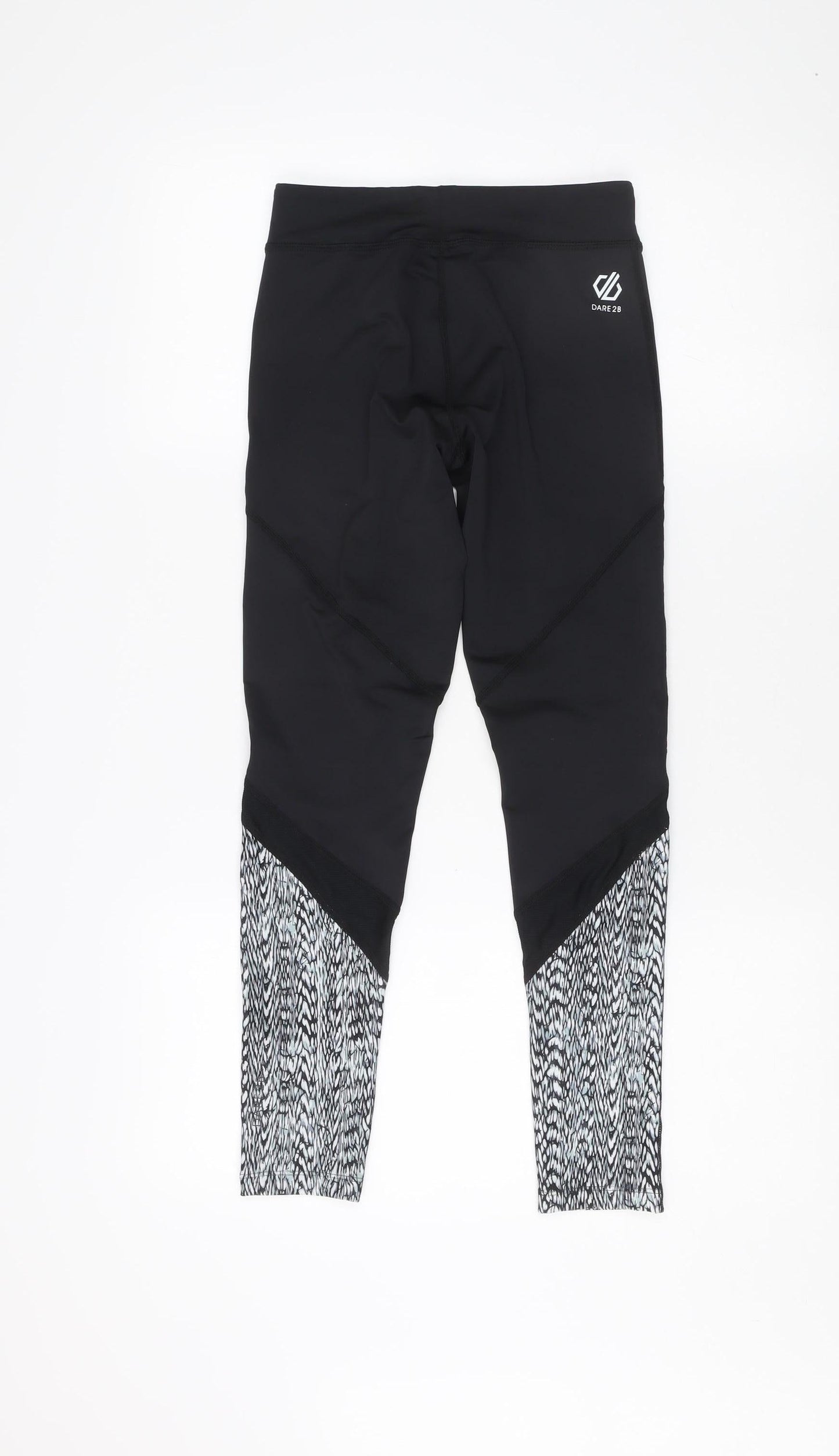 Dare 2b Women's Black Slim Fit Geometric Leggings Size 8