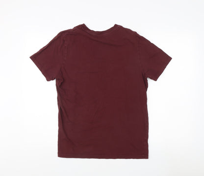 Jack & Jones Red Medium Men's Graphic T-Shirt