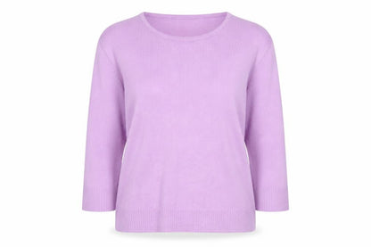 Womens UK Size 16 Eastex Purple Pullover Jumper