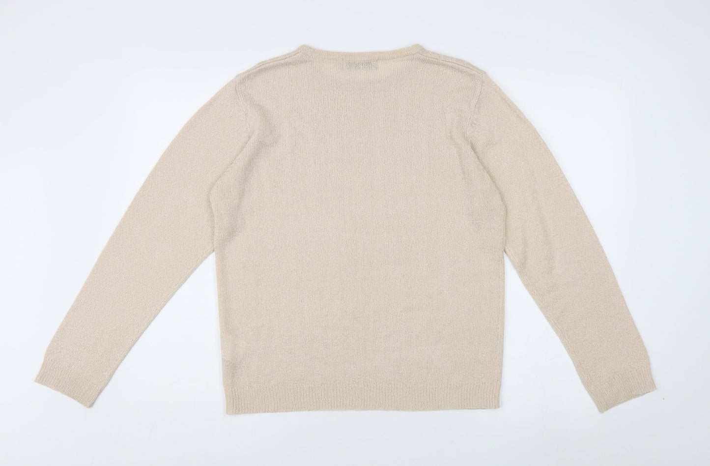 Honor Millburn Women's Beige Cable-Knit Jumper M