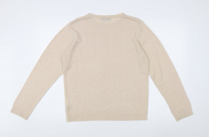 Honor Millburn Women's Beige Cable-Knit Jumper M