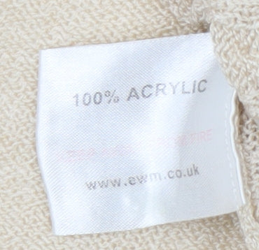 Honor Millburn Women's Beige Cable-Knit Jumper M