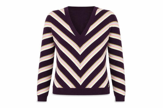Womens UK Size M Jasper Conran Purple Pullover Jumper