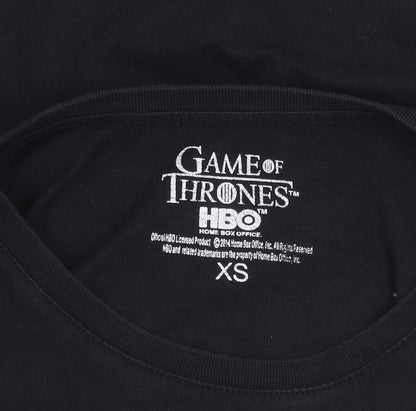 Game of Thrones Men's Black XS Short Sleeve T-Shirt