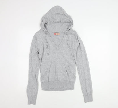 Soul Cal Women’s Grey Pullover Hoodie, Size 12