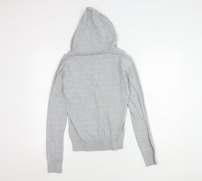Soul Cal Women’s Grey Pullover Hoodie, Size 12