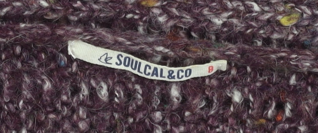 Womens UK Size 8 SoulCal & Co Purple Pullover