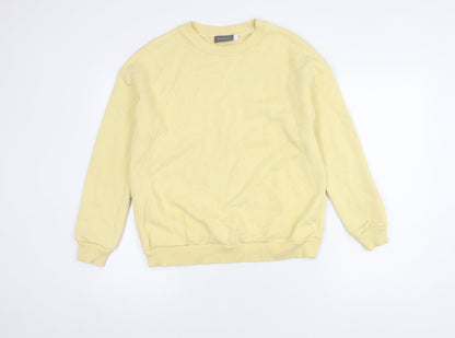 Mint Velvet Women's Yellow Sweatshirt Cotton S