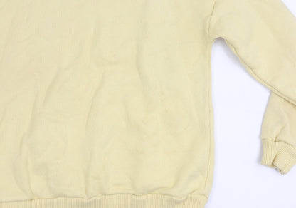 Mint Velvet Women's Yellow Sweatshirt Cotton S