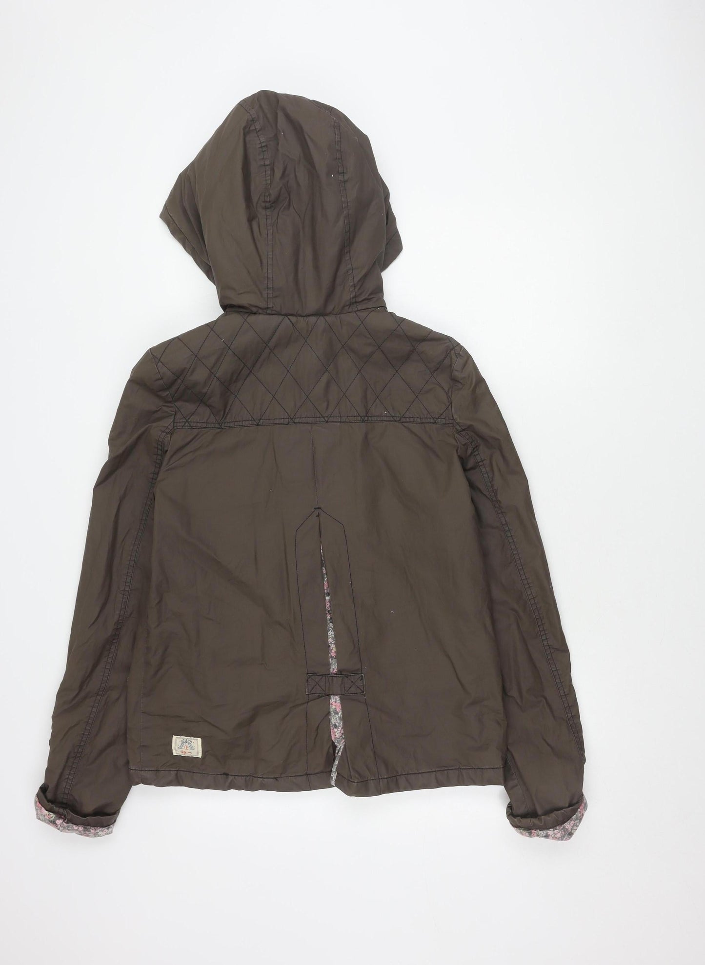 Womens UK Size 8 SoulCal & Co Brown Jacket