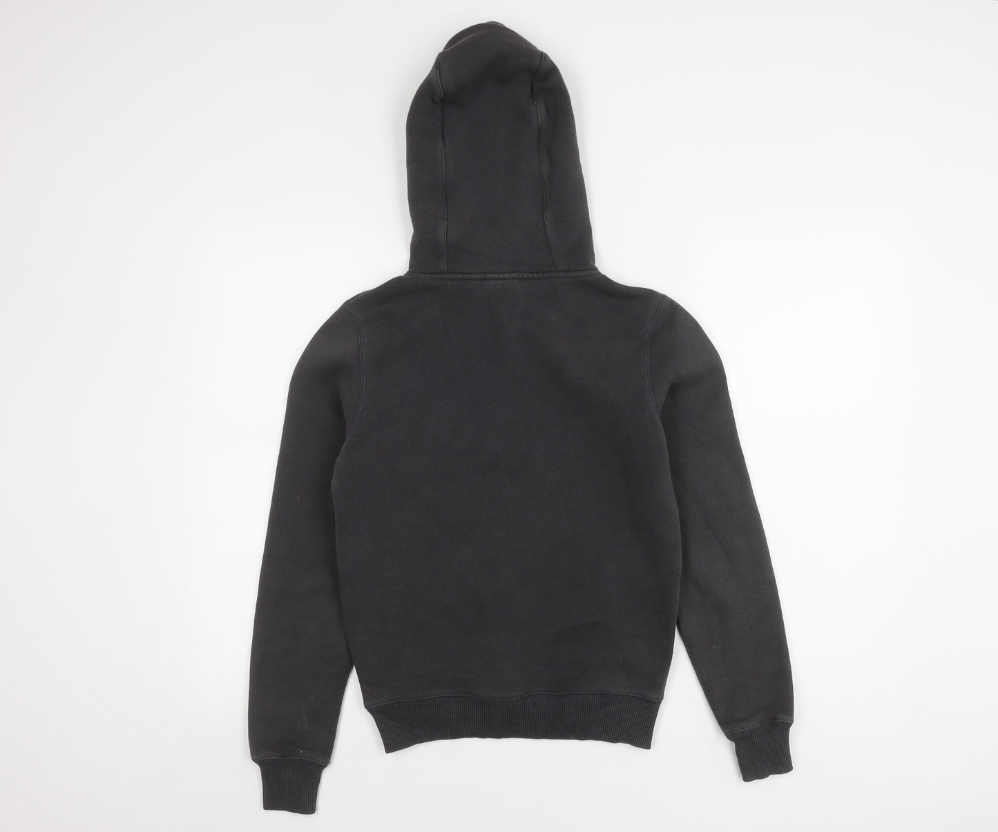 Animal Women's Black Hoodie Size 8 with Logo Accents